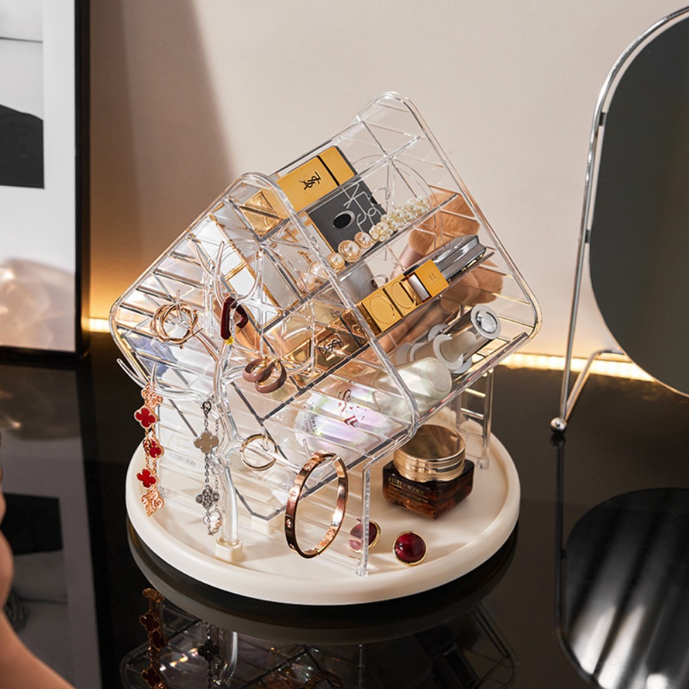Luxury Skincare Tools - Light Luxury Cosmetics Storage Box, Dresser,