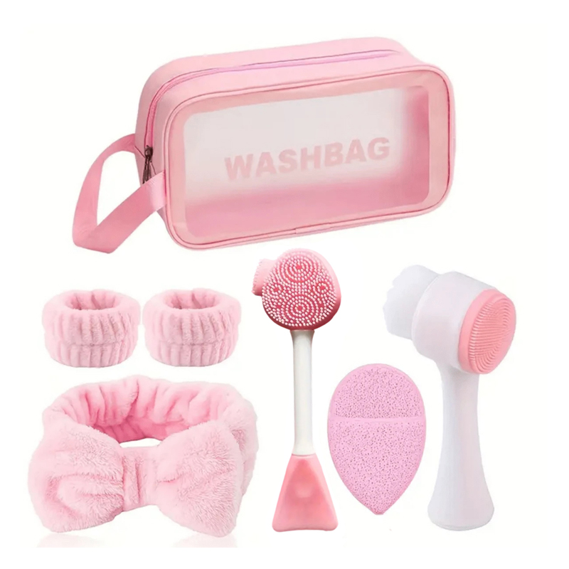 Luxury Skincare Gift Set - 7-piece makeup and face wash beauty