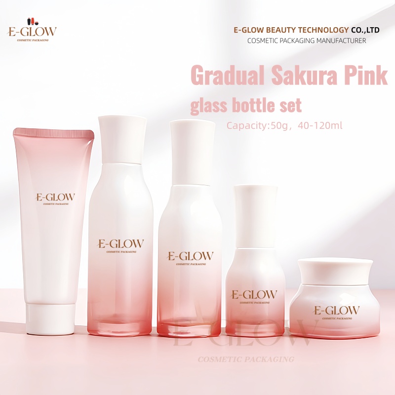 Luxury Skincare Bottles - 【Logo Custom】1Pcs Luxury 120ml 40g Tube