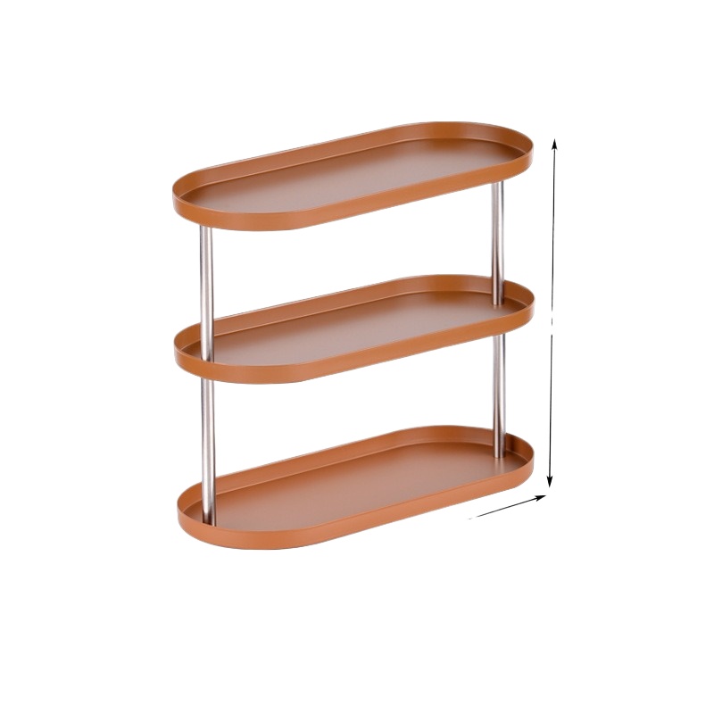 Luxury Skincare Tools - Nordic Light Luxury Metal Storage Rack