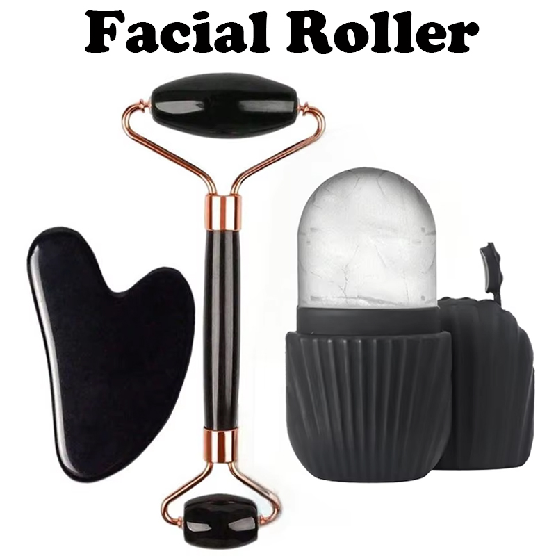Luxury Skincare Gift Set - 1/2/3pcs Ice Face Roller Facial Skincare