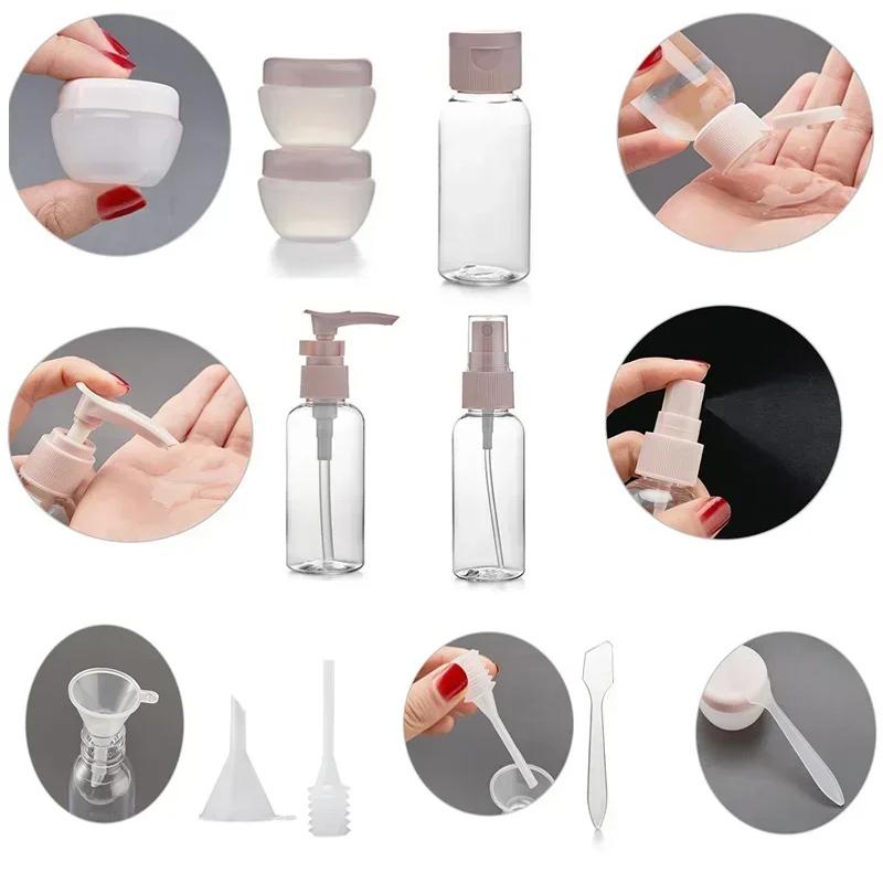 Luxury Skincare Bottles - Luxury Travel Bottles Set 11in1 TSA