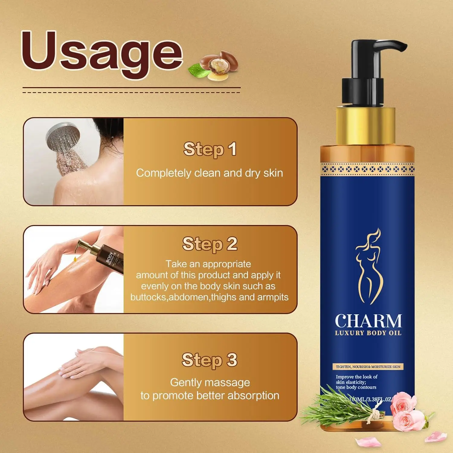 Firming Body Oil Luxury Body O – Luxury Skincare Lines recenzja i cena