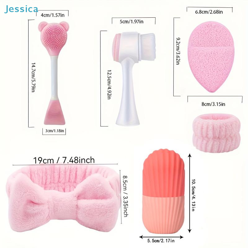 ♥Pink Skincare Grooming Kit |  – Luxury Skincare Gift Set recenzja i cena