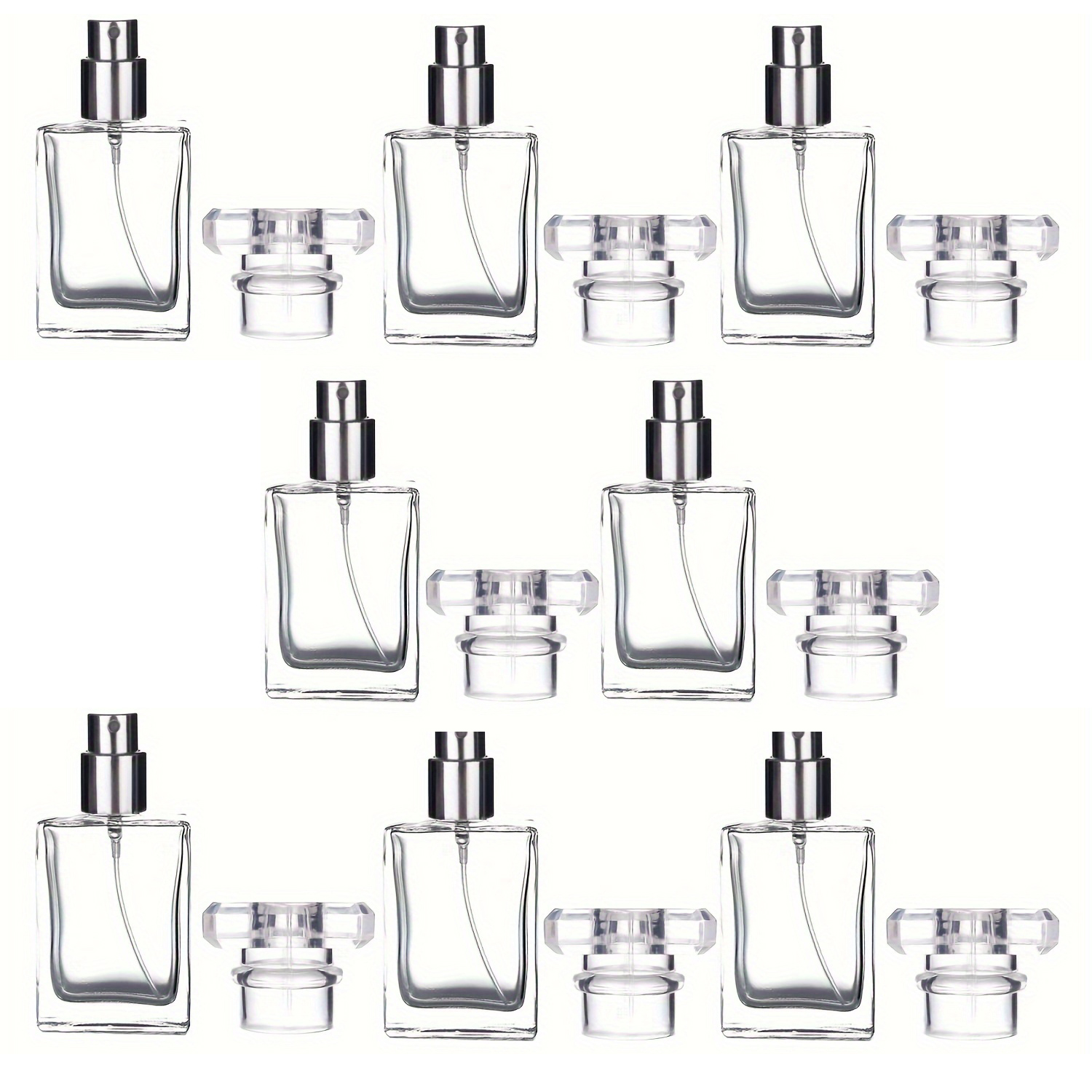 8pcs 30ml Glass Perfume Bottle – Luxury Skincare Packaging recenzja i cena