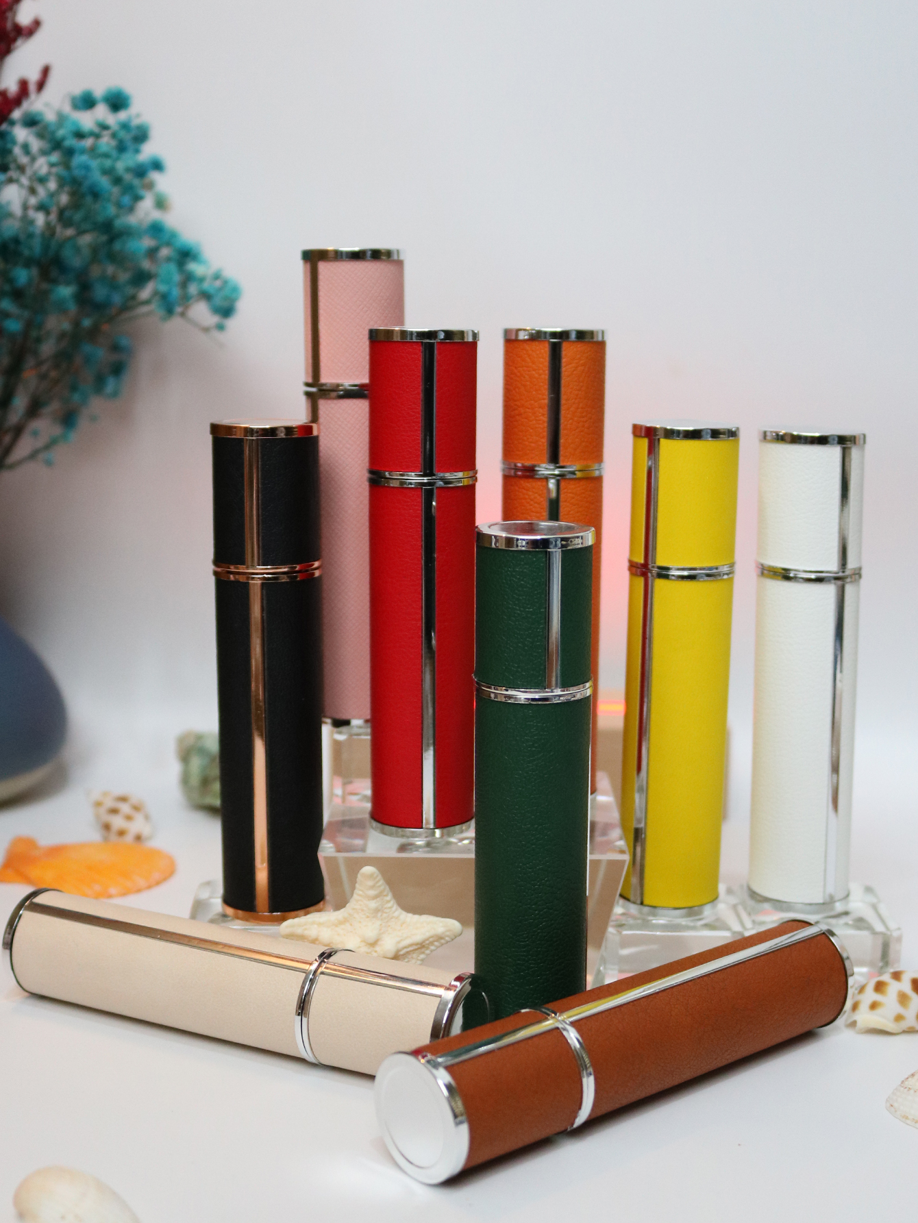 10ml luxury leather wrapped gl – Luxury Skincare Bottles recenzja i cena