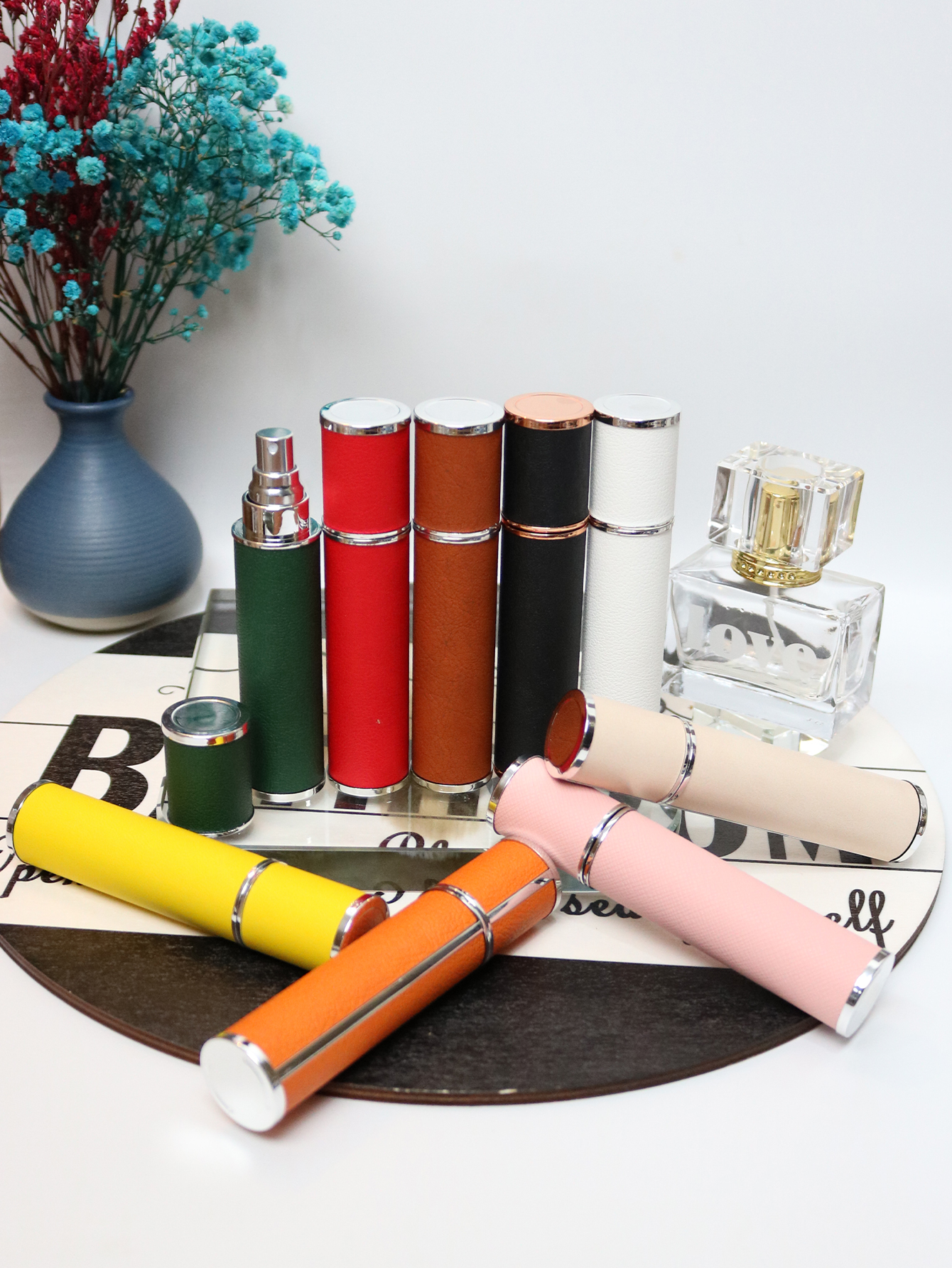 10ml luxury leather wrapped gl – Luxury Skincare Bottles recenzja i cena