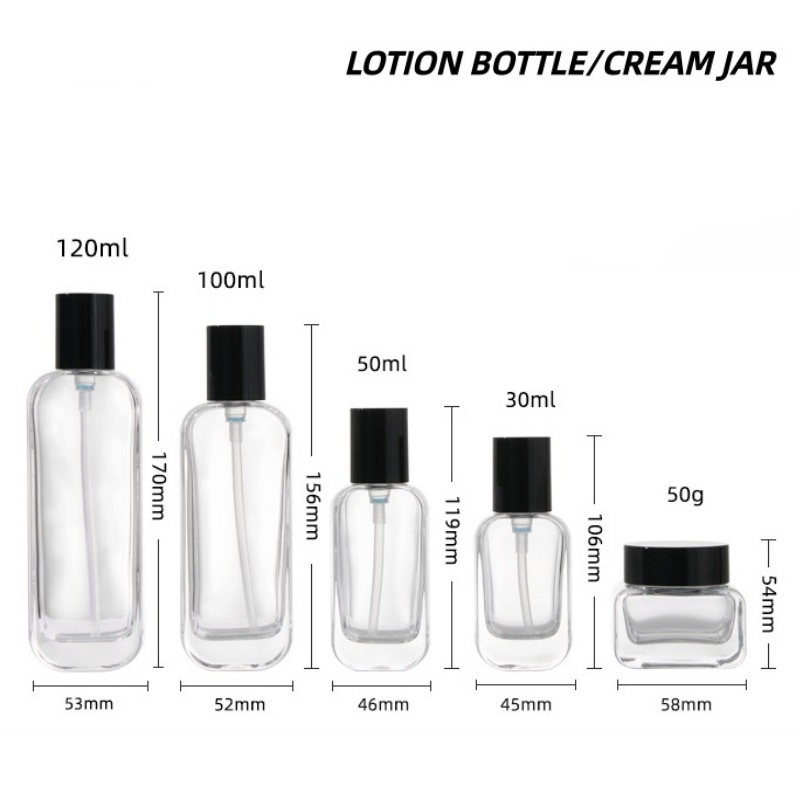 【Logo Custom】1Pcs Luxury Clear – Luxury Skincare Bottles recenzja i cena