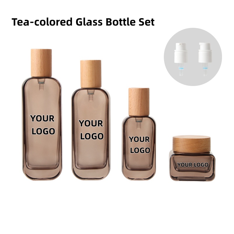 【Logo Custom】1Pcs Luxury Flat  – Luxury Skincare Bottles recenzja i cena