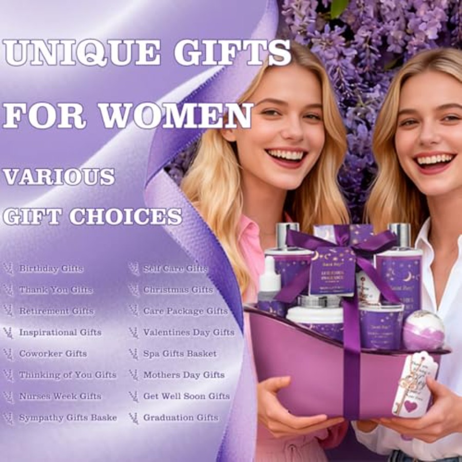 Bath Basket Spa Kit Spa Gifts  – Luxury Skincare Gift Set recenzja i cena