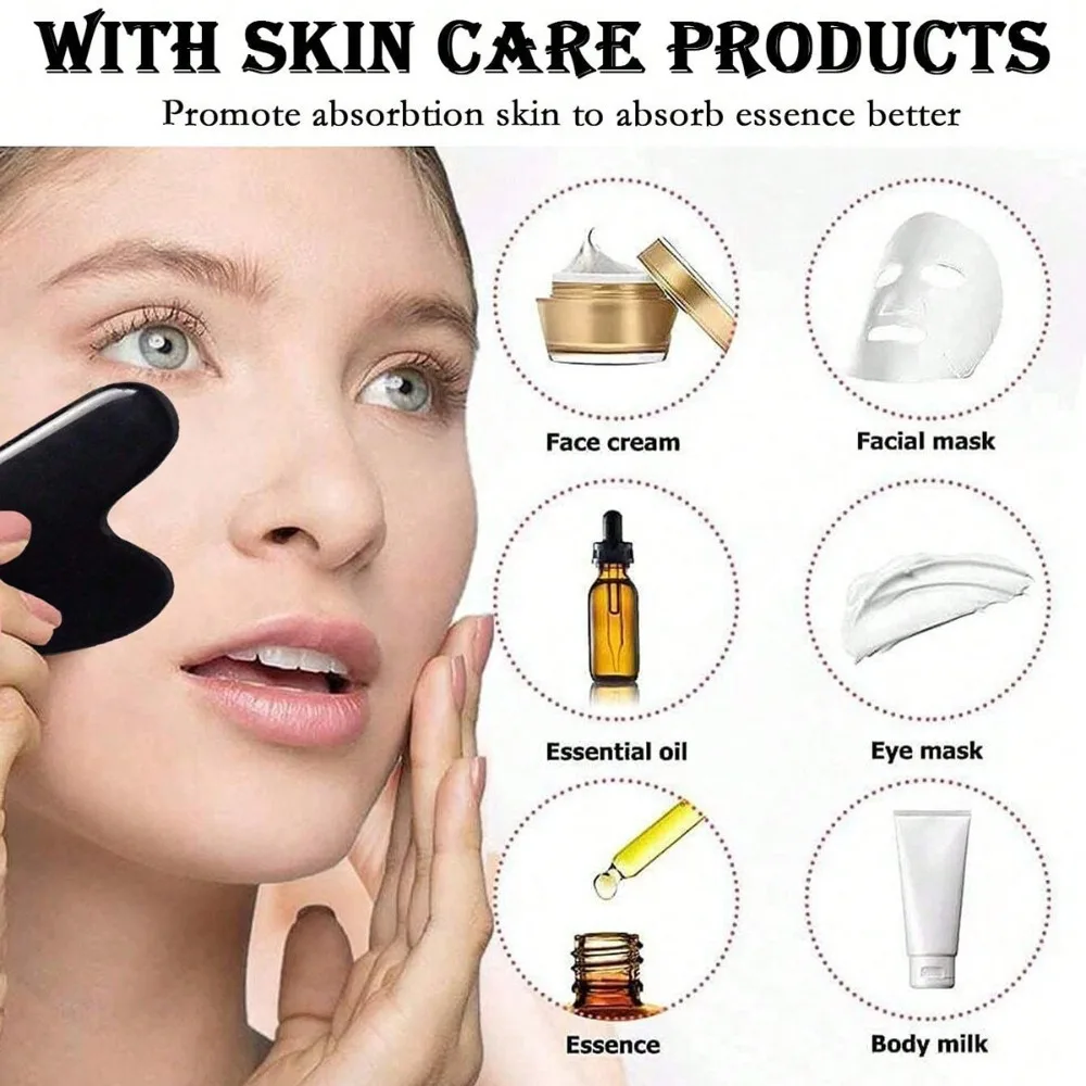 3Pcs Ice Face Roller Gua Sha B – Luxury Skincare Gift Set recenzja i cena