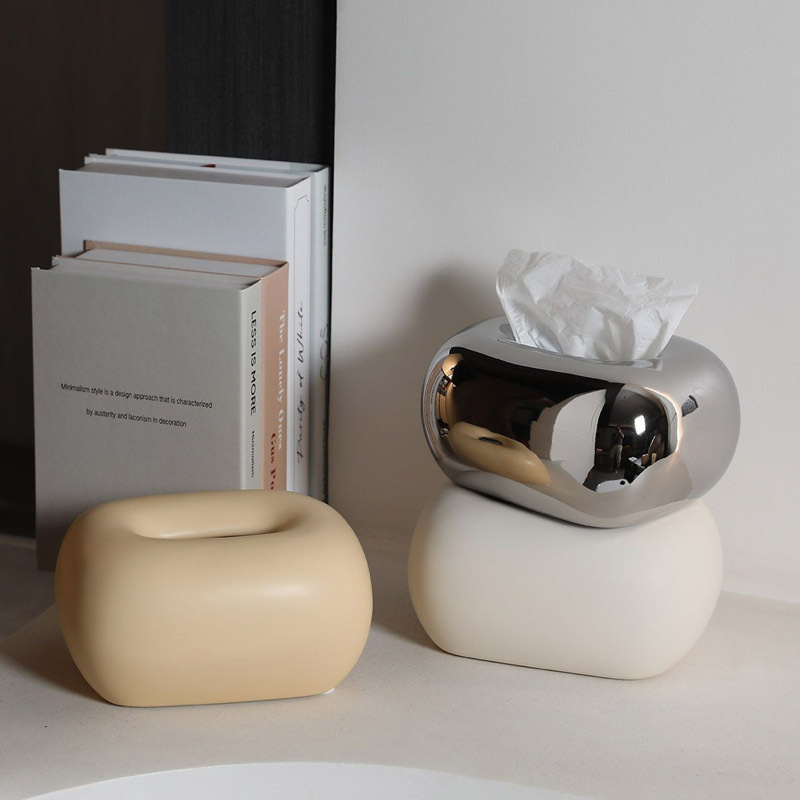 Ceramic Cream-colored Tissue B – Luxury Skincare Box recenzja i cena
