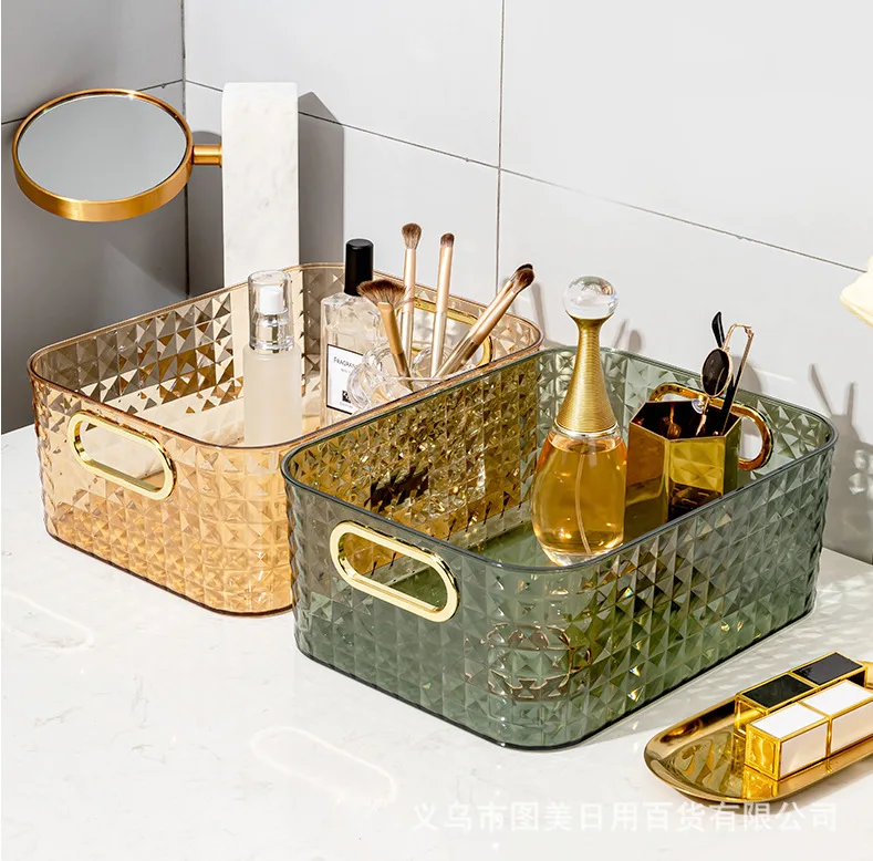 Desktop Cosmetics Storage Box  – Luxury Skincare Tools recenzja i cena