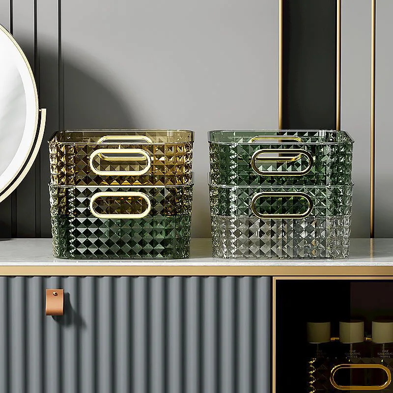 Desktop Cosmetics Storage Box  – Luxury Skincare Tools recenzja i cena