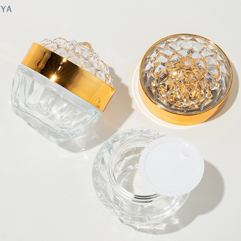 【YA】 Luxury Diamond 50g Glass  – Luxury Skincare Bottles recenzja i cena