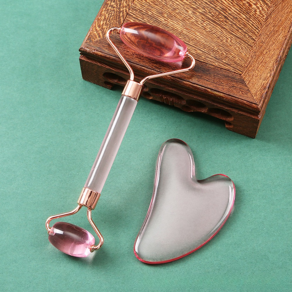 Rose Quartz Facial Massager -  – Luxury Skincare Tools recenzja i cena