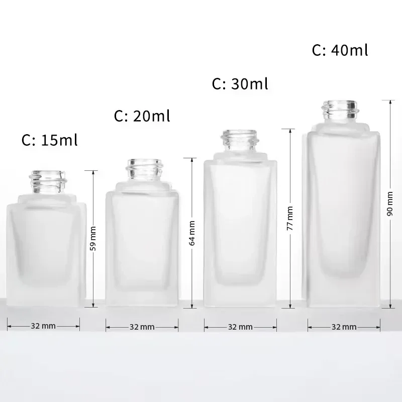 15ml 30ml 40ml 60ml Square Liq – Luxury Skincare Packaging recenzja i cena
