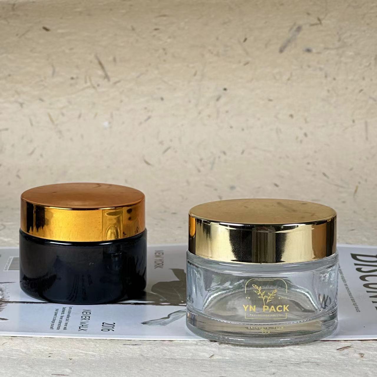luxury glass jar Wholesa frost – Luxury Skincare Bottles recenzja i cena