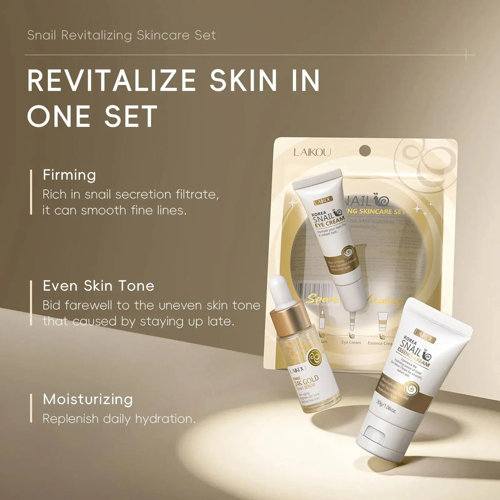 24K Gold Snail Repair Serum Ey – Luxury Skincare Lines recenzja i cena