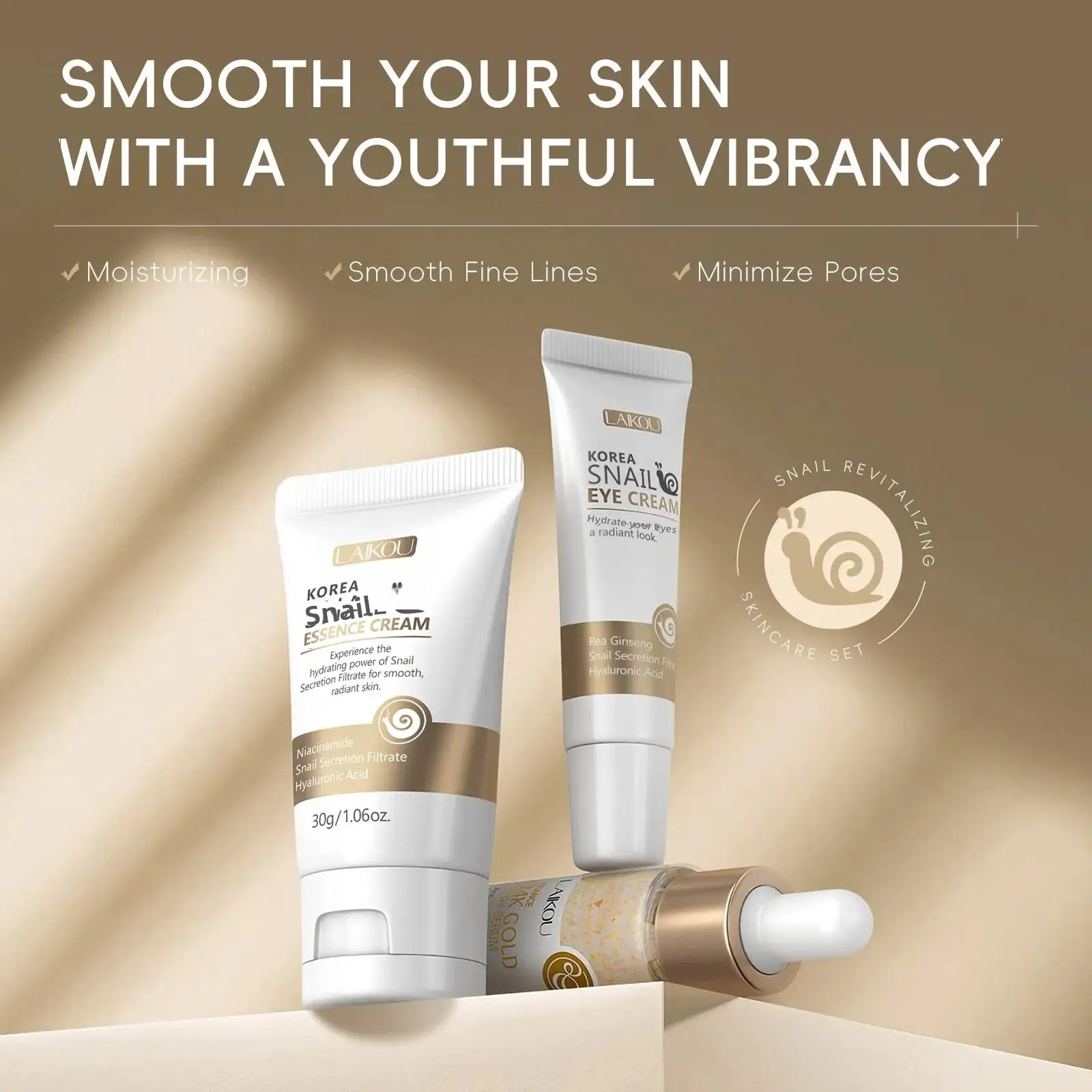 24K Gold Snail Repair Serum Ey – Luxury Skincare Lines recenzja i cena