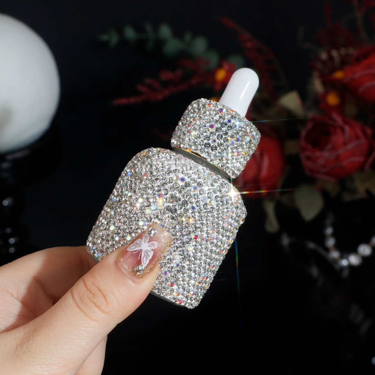 Bling rhinestone-inlaid 30ml s – Luxury Skincare Bottles recenzja i cena