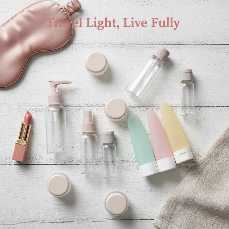 Luxury Travel Bottles Set 11in – Luxury Skincare Bottles recenzja i cena