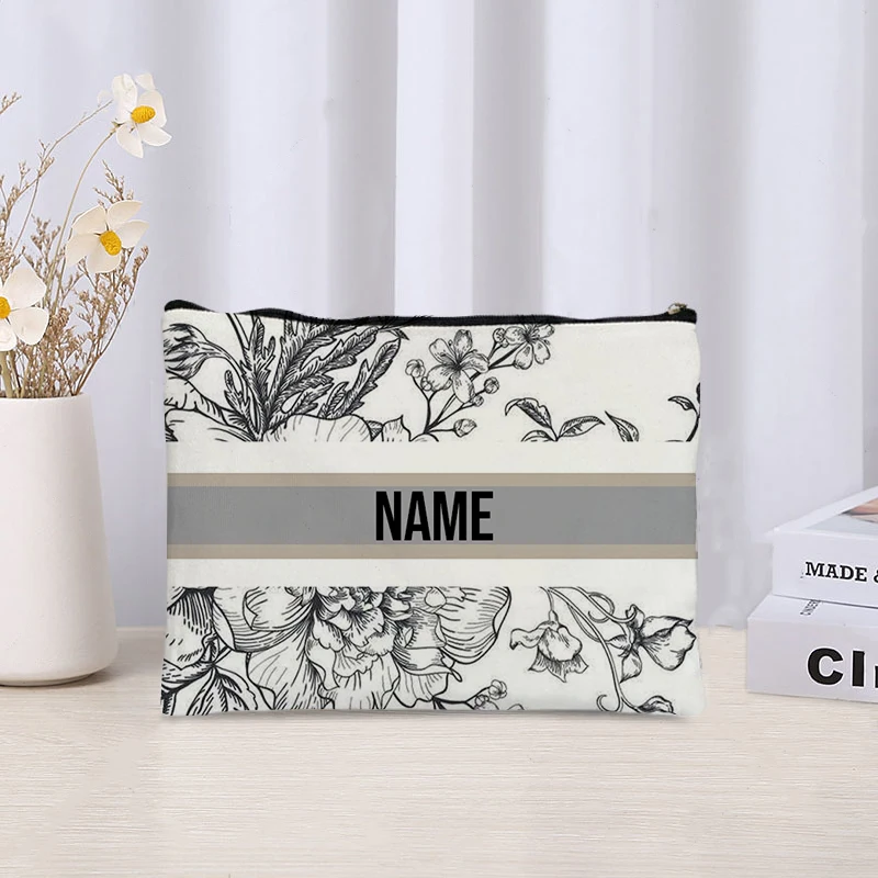 Custom Name Vintage Makeup Bag – Luxury Skincare Brands recenzja i cena