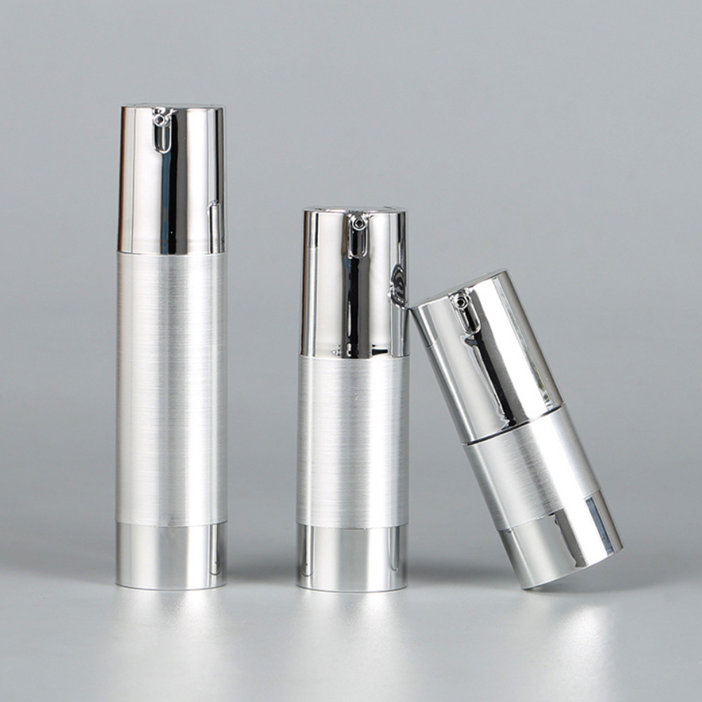 15/30/50ml Silver Lotion Bottl – Luxury Skincare Packaging recenzja i cena