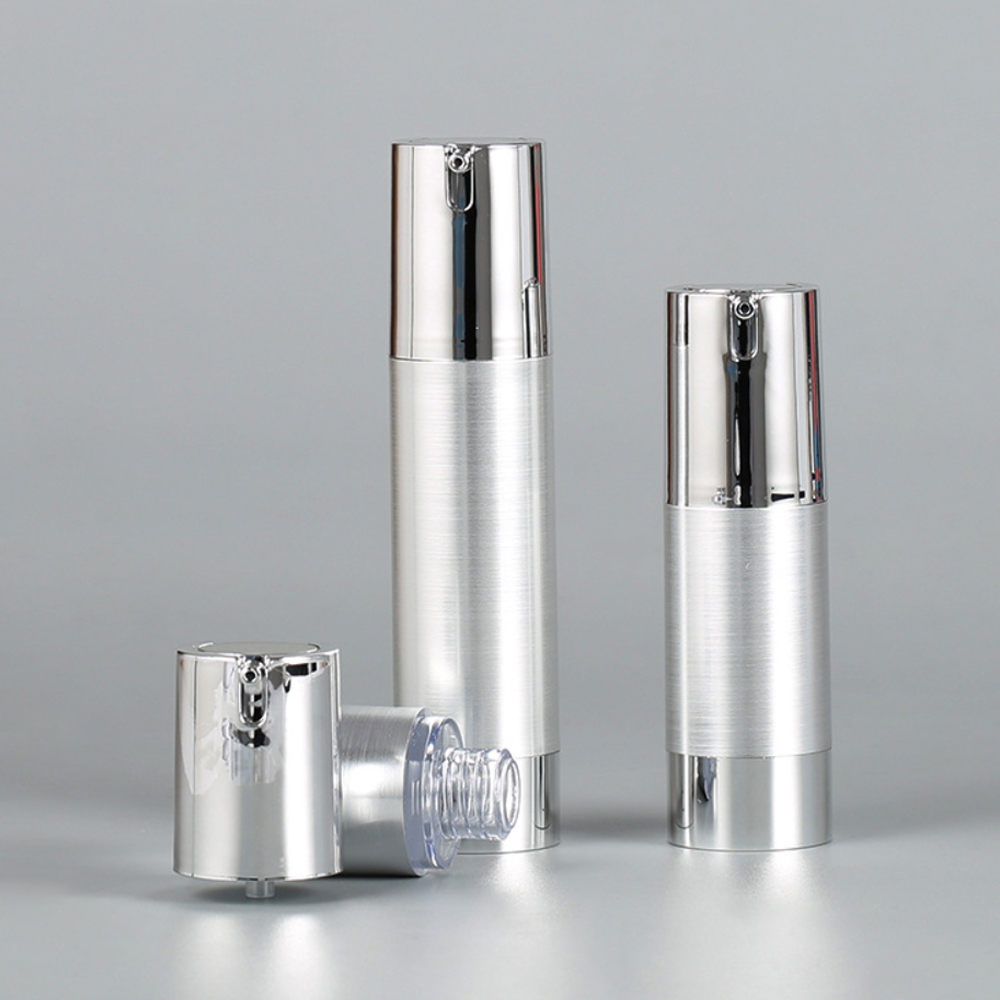 15/30/50ml Silver Lotion Bottl – Luxury Skincare Packaging recenzja i cena
